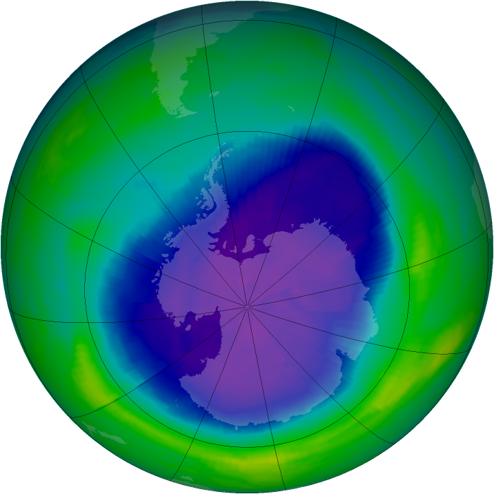 Ozone Map 1987-10-03